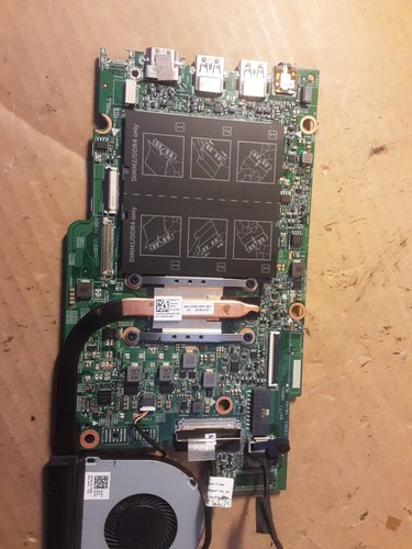 Dell Inspiron 5378/5379 Motherboard+FAN i3-7100U CN-0W25G6,01VJDK, BIOS PASSWORD - Picture 4 of 10