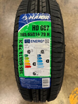 4 NEW 165/65R14 HAIDA HD667 ALL SEASON PASSENGER TOURING TIRE 165