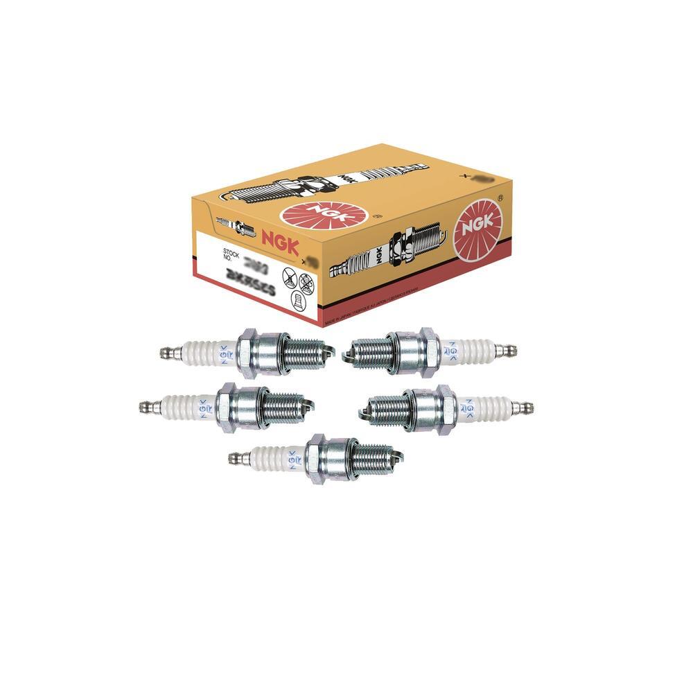 NGK Spark Plug Set 5 Pieces Standard Nickel Gap 0.032