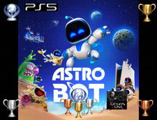 Astro Bot ALL DLC PS5 Platinum Trophy Service