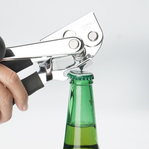 Commercial Can Opener Stainless Easy Crank Heavy Duty Black Can Openers