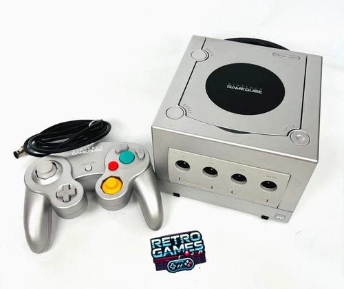 Nintendo GameCube DOL-101 Console Silver 1 day shipping #6772576