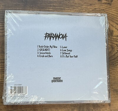 MAGGIE LINDEMANN - Paranoia CD with Signed/Autographed