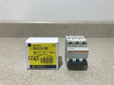 Merlin Gerin Multi9 C60 C40A 40A 3P NEW