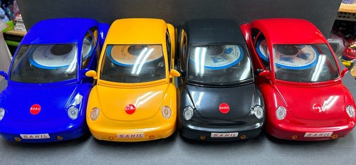 Sahill Motorized Beetle Car Shape CD/DVD/Disc Format/CDC-800 Atomatic CD-Cleaner