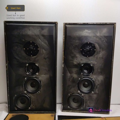 2 X BANG & OLUFSEN B&O BEOVOX HT P45 TYPE 6307 LOUDSPEAKERS