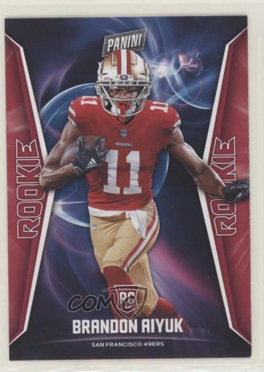 2020 Panini Player of the Day Rookie Brandon Aiyuk #64 Rookie RC 8xa