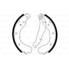 BOSCH Bremsbackensatz Bremsbacken hinten für Opel Corsa A CC 93_ 94_ 98_ 99_