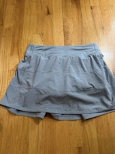 Lululemon Skirt Womens 6 Gray Pace Rival Athletic/Tennis/Running