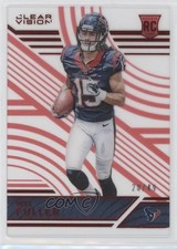2016 Panini Clear Vision Rookies Level 2 Red 28/49 Will Fuller V #165 a8x