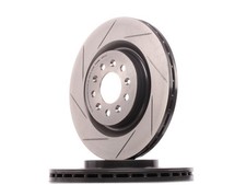 2x BREMBO Disque de frein Arrière pour ASTON MARTIN Vantage Coupé V8 / V12 330mm