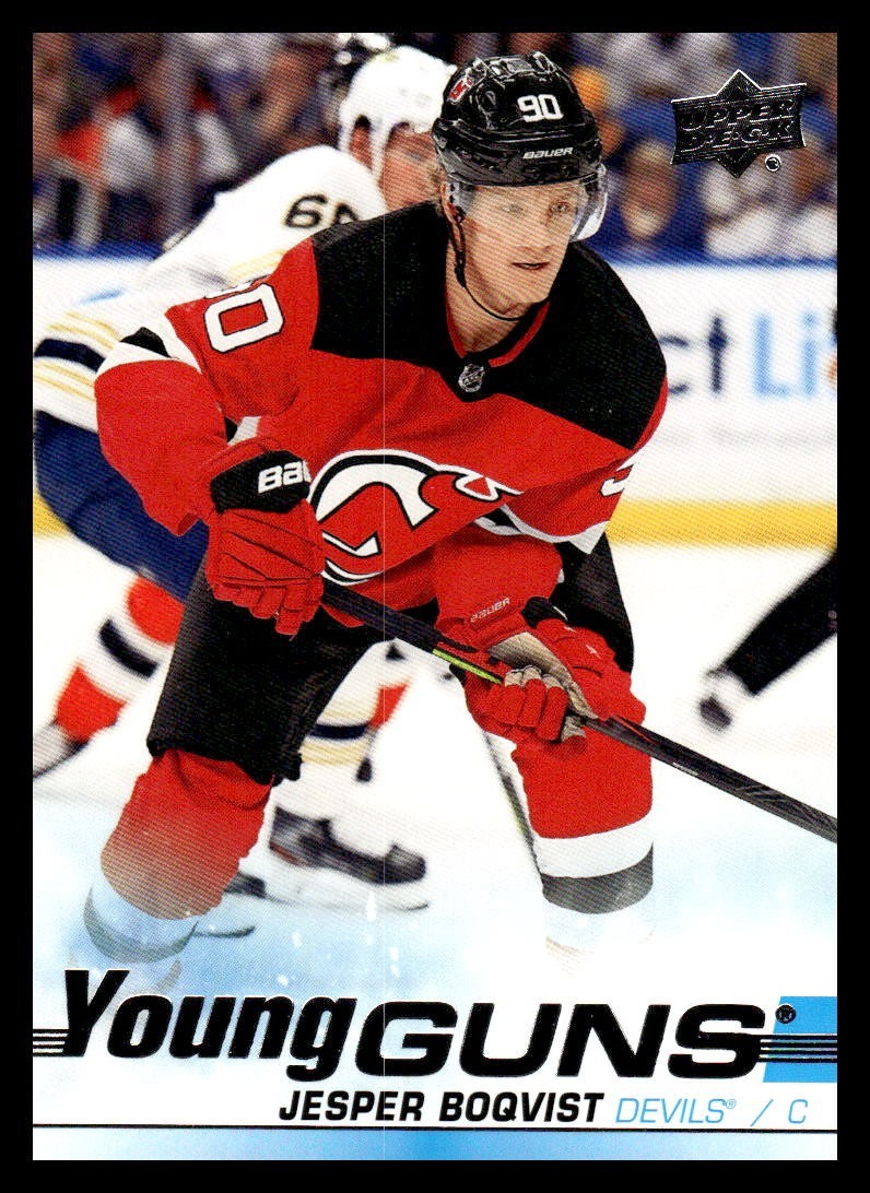 2019-20 Upper Deck - Young Guns Jesper Boqvist #233 (RC)