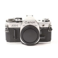 Canon AE-1 SLR 35mm Manual Focus Camera Body, Chrome