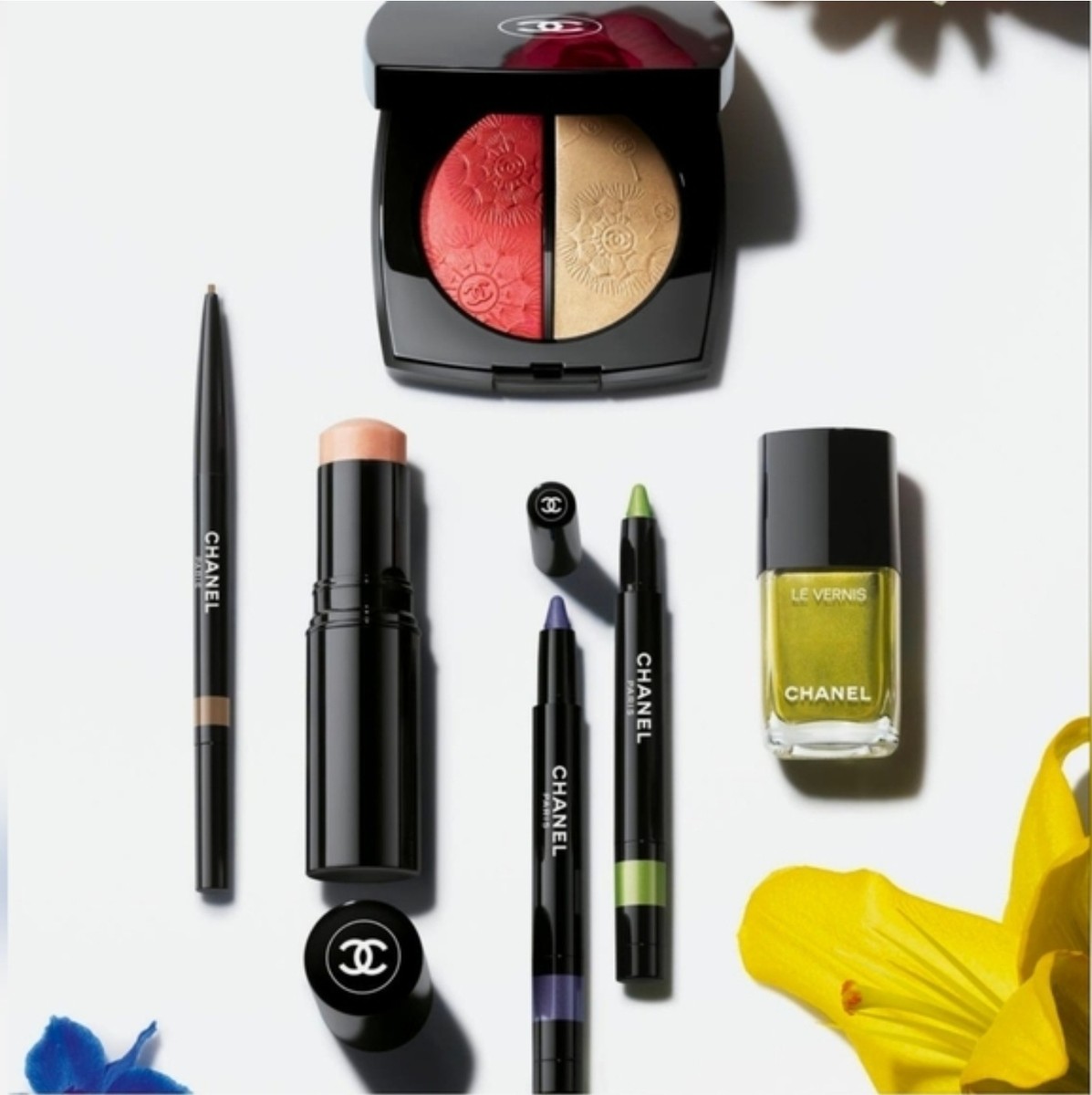 NEW~ CHANEL JARDIN IMAGINAIRE Blush & Highlighter Duo - Gold and