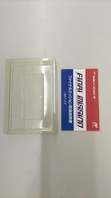 NATSUME Final Mission Famicom Game Used Box Damage Key Words