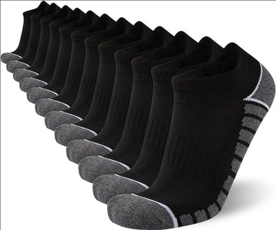 Pack de Calcetines para Hombre Medias Deportivas para Correr 12 Packs