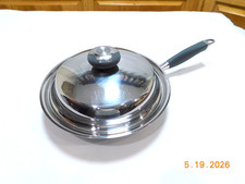 ROYAL PRESTIGE 10" SARTÉN GOURMET SARTÉN Y TAPA 5 CAPAS ACERO INOXIDABLE T304