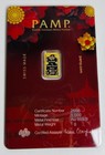 1 Gram Pure Gold Pamp 999.9 Bullion Bar Good Luck Cat Manekineko Sealed w Sleave — photo 5