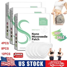 4/8/12PCS Nano Microneedle Patch, SMGT-GLP Patch for Women & Men, Skin Care New