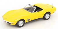 1:18 Norev Chevrolet Corvette Convertible 1969 Yellow