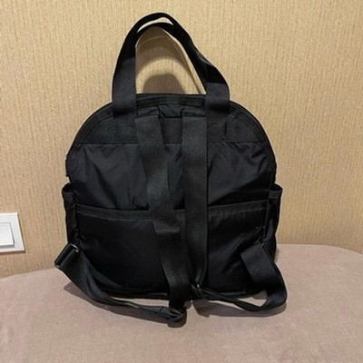 Lesportsac Black Double Trouble Backpack NWT | eBay