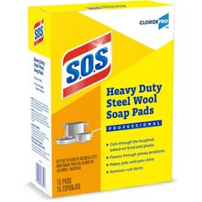 S.O.S. 88320 Box Of Steel Wool Pads,Course