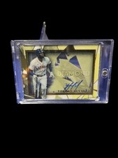 Yordan Alvarez 2022 Diamond Icons Autograph Canary /10