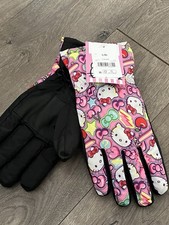 Hello Kitty Ski Gloves Size Large / XLarge New
