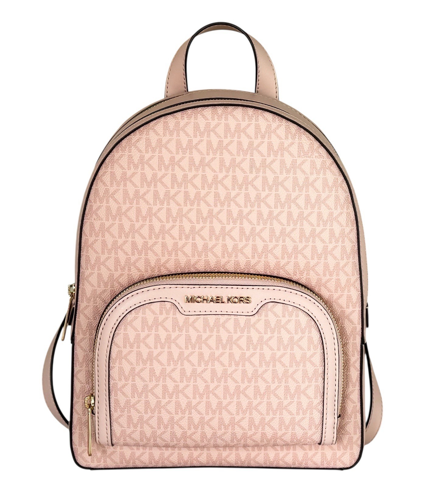 Michael Kors Jaycee Medium Zip Pocket Backpack MK Powder Blush