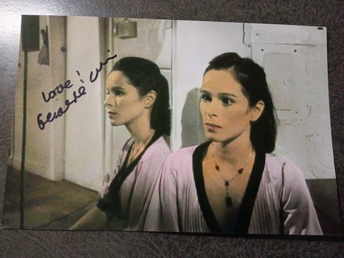 GERALDINE CHAPLIN Hand Signed Autograph 4X6 PHOTO/ ACTRESS & DAUGHTER OF CHARLIE