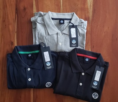 North Sails Poloshirt XL Set 3tlg Farben schwarz,grau,marineblau 100% Baumwolle
