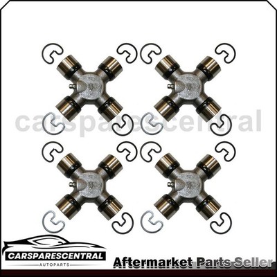 Front Rear Shaft All Joints Universal Joint 4x For 2010 Ford F-150 6.2L 4WD AWD