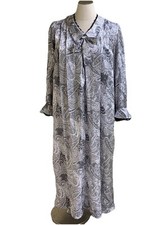 Christian Dior Loungewear Vtg Kaftan L Robe Dressing Gown Old Money Hollywood