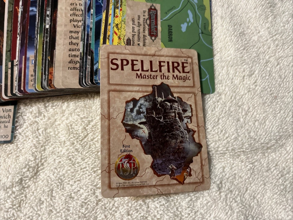 Spellfire CCG Ravenloft Set 1994 Complete 1-100 - Image 2 of 3