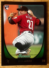 JOSE ALTUVE 2011 Bowman #11 Houston Astros ROOKIE (Future HOF) NM-MT or BETTER