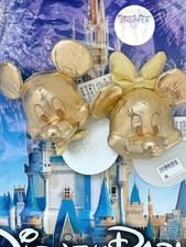 Disney Parks 2026 Create Your Own Headband Mickey Minnie Gold Plush Only