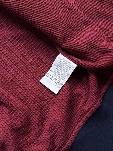 Vintage Polo Ralph Lauren Varsity Jacket Burgundy Snap Front Mens L Collegiate image 7