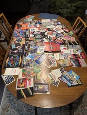 Lot of 100 Vintage Atari 2600 Instruction Manuals and Pamphlets, Mixed Quality
