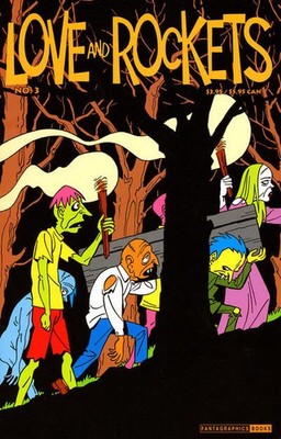 Love and Rockets No3 Z1-2 FN+ Fantagraphics