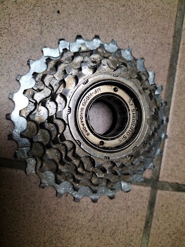 SHIMANO SIS MF-HG20 14-28T pacco pignoni ruota libera MTB Corsa vintage Filetto - Foto 2 di 5