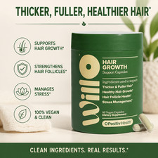 WILLO Hair Growth Support for Women   Thicker...
