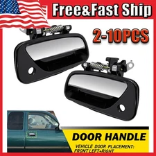 Front Left+Right Side Exterior Door Handle For Toyota T100 1993-1998 Chrome2-10x