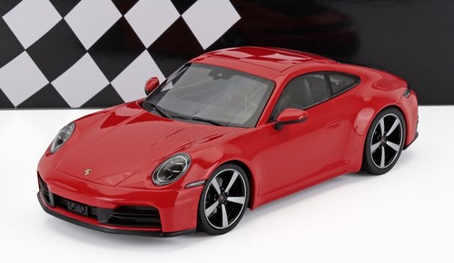 Minichamps 1/18 Porsche 911 992-2 Carrera Coupe 2024 Red 155064020 - Picture 9 of 9