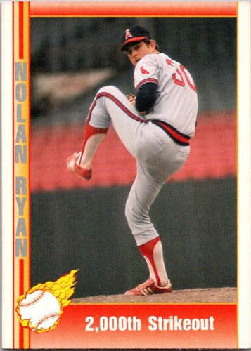 Nolan Ryan 1992 Pacific Nolan Ryan Texas Express II #133 California Angels - Picture 1 of 2
