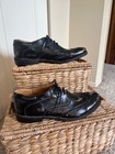 BED STU Men's Black Rustic Lace Up Leather Dress Shoes Size 11 - $195 Retail — photo 2