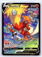 Blaziken V TG14/TG30 Holo V Rare Silver Tempest Trainer Gallery Pokemon NM on eBay