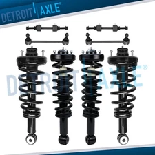 8pc Front Rear Struts Coil Spring Sway Bar for 2007-13 Ford Expedition Navigator