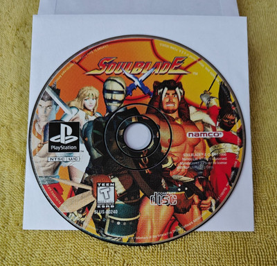 Soul Blade (PlayStation 1 PS1) Disc Only Clean and Tested