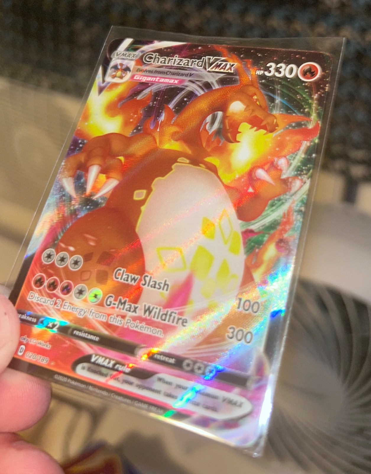 Pokemon Charizard VMAX 002/021 SC: Charizard Starter Set Vmax Holo (Japanese)