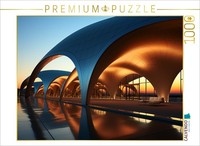 Calvendo Puzzle Blue Arches | 1000 Pieces, Finished Size 25.2 × 18.9 In (64 × 48